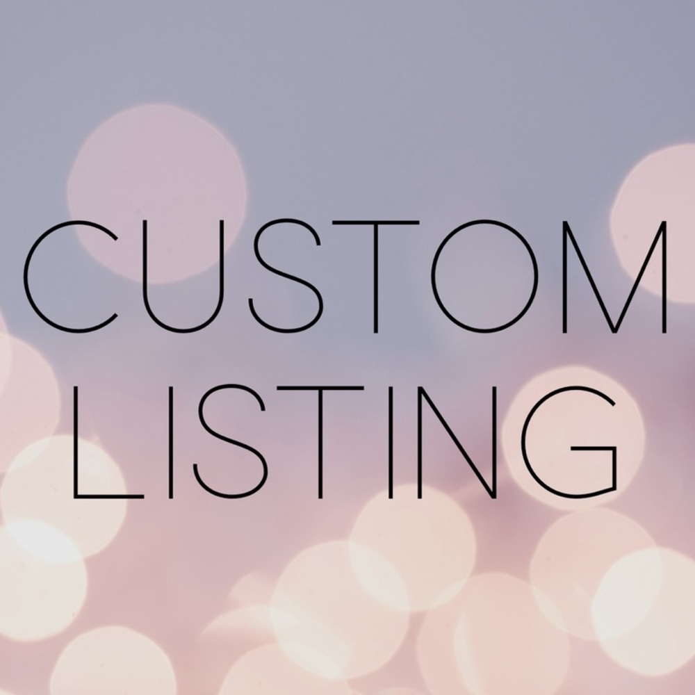 Custom Listing 💕